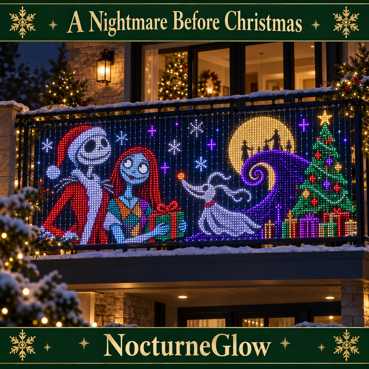 NOCTURNE GLOW SMART PIXEL CURTAIN